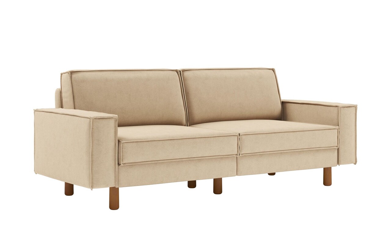 Canapea 3 locuri, Atelier del Sofa, 918CMF1231, Otel, Nisip / Nuc Canapele